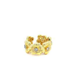 Anillo chunky de flores RA06004