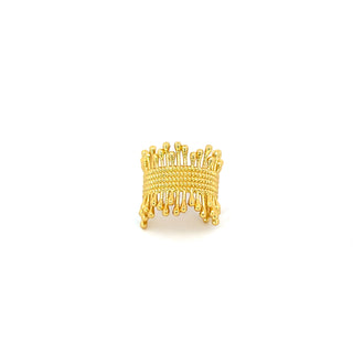 Anillo chunky gotas largas SA12001