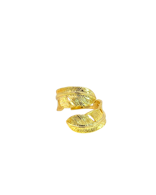 Anillo chunky hojas SA10002