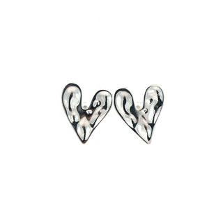 Arete en forma de corazon SE09001