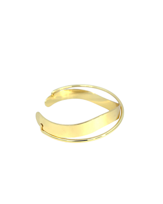 Brazalete doble irregular delgado BR01002