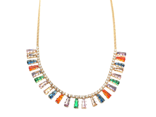 Collar tipo tenis con colores NK08003