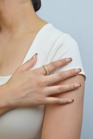 Anillo estilo doble con zirconias RA03002