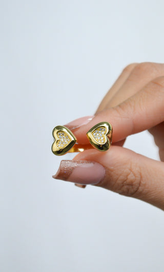 Anillo corazon doble invertido zirconia RA04009