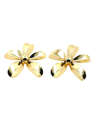 Arete flor chunky lisa ER06005