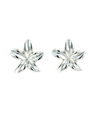 Arete liso de flor ER05028