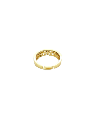 Anillo estilo doble con zirconias RA03002