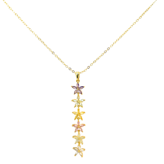 Corbatin flores multicolor NK04004