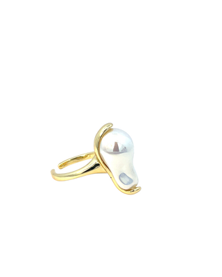 Anillo pera irregular grande RA04021