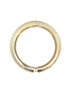 Brazalete chunky dorado SB11001
