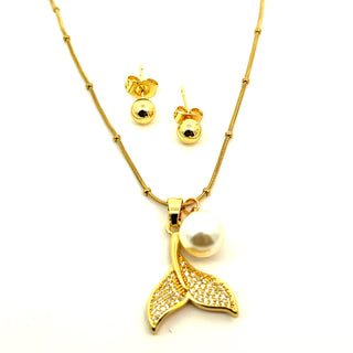 Set acero cola de sirena ST10004