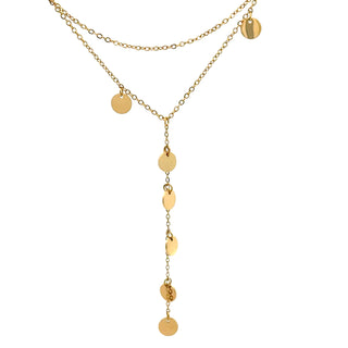 Gargantilla  con dijes circulares SN13001