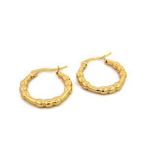 Arracada grabado bola SE02003