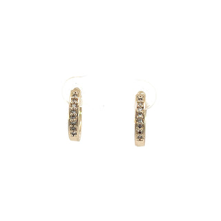 Huggie fila de zirconias ER03035