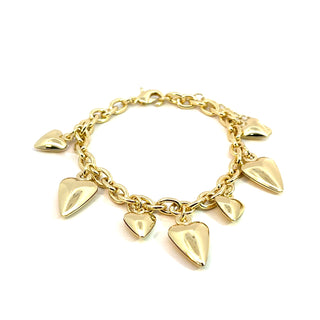 Pulsera chunky de corazones PL05002