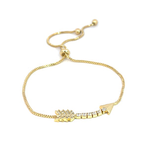 Pulsera ajustable de flecha PL04001