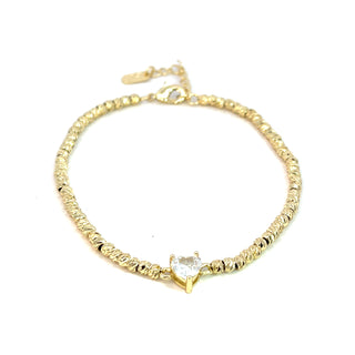 Pulsera de bolas diamantadas PL07005