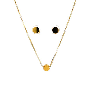 Set acero circulos pequeños ST06001