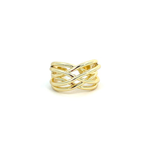 Anillo entrelazado tipo x RA03010