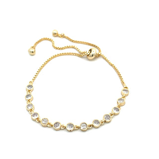 Pulsera con bolitas de piedra PL06009